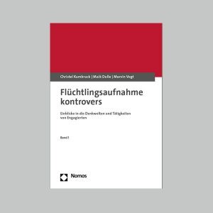 Buchcover Flüchtlingsaufnahme kontrovers